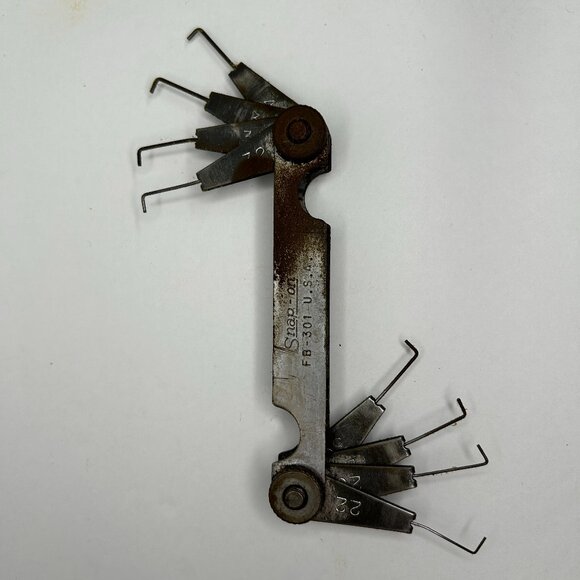 SNAP-ON FB-301 .022"-.040" Wire Gap For Point Ignition Systems Gauge - Picture 2 of 5